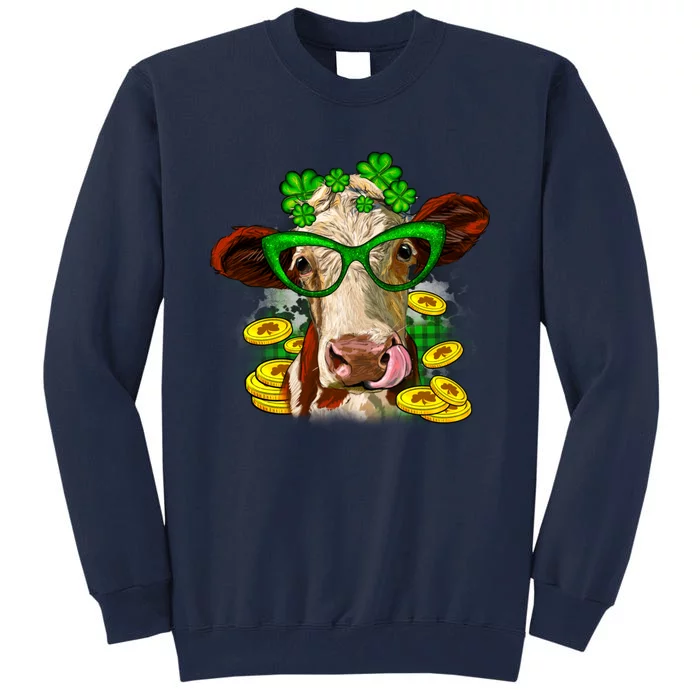 St. Patrick's Day Cow Tall Sweatshirt