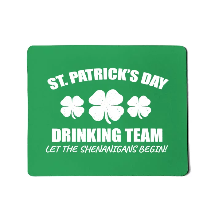 St Patricks Day Drinking Team Irish Beer Lover Gift Mousepad