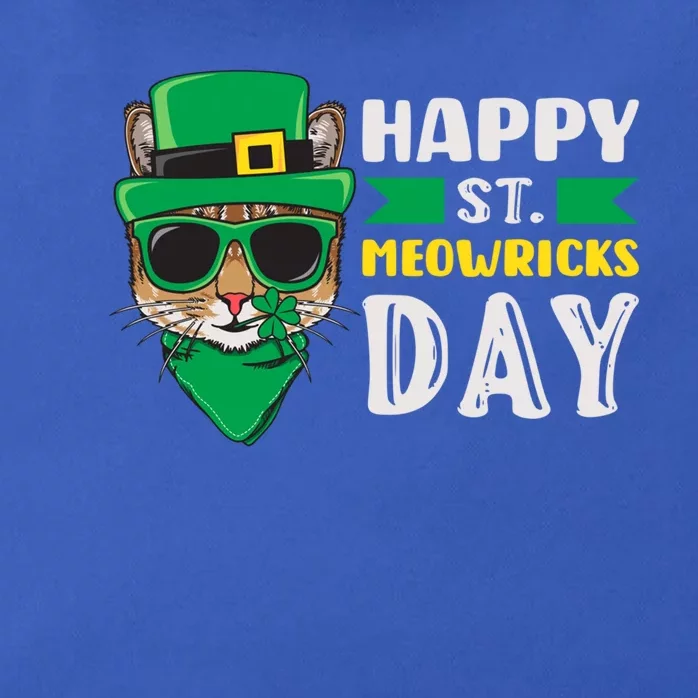 St Patricks Day Outfit Leprechaun Cat Meaningful Gift Zip Tote Bag