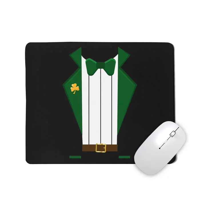 Saint Patrick's Day Leprechaun Costume Tuxedo Mousepad