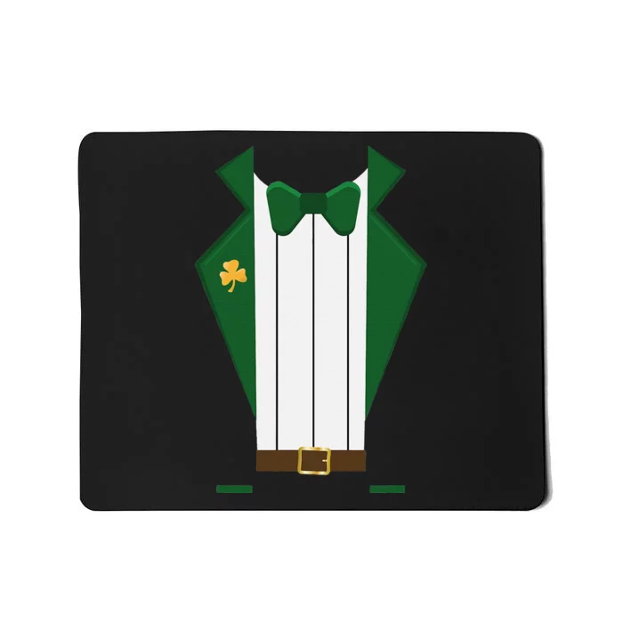 Saint Patrick's Day Leprechaun Costume Tuxedo Mousepad