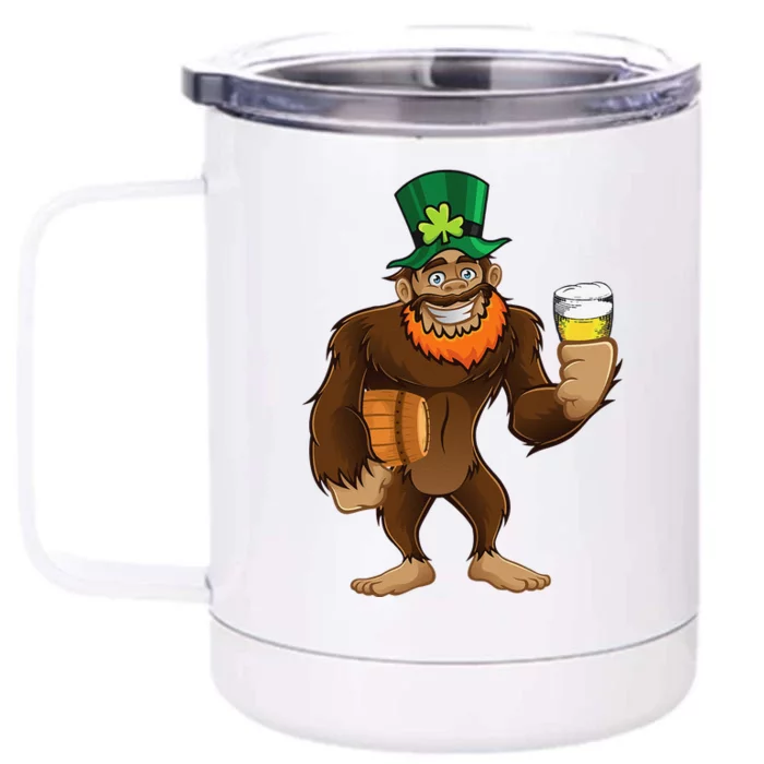 St Patrick's Day Brewer Bigfoot Front & Back 12oz Stainless Steel Tumbler Cup