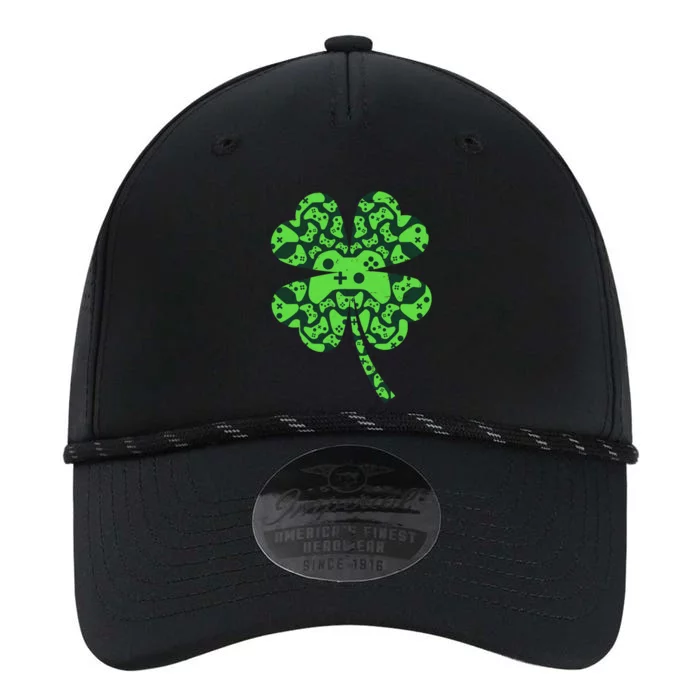 St Patricks Day Shamrock Clover Video Game Controllers Gamer Performance The Dyno Cap