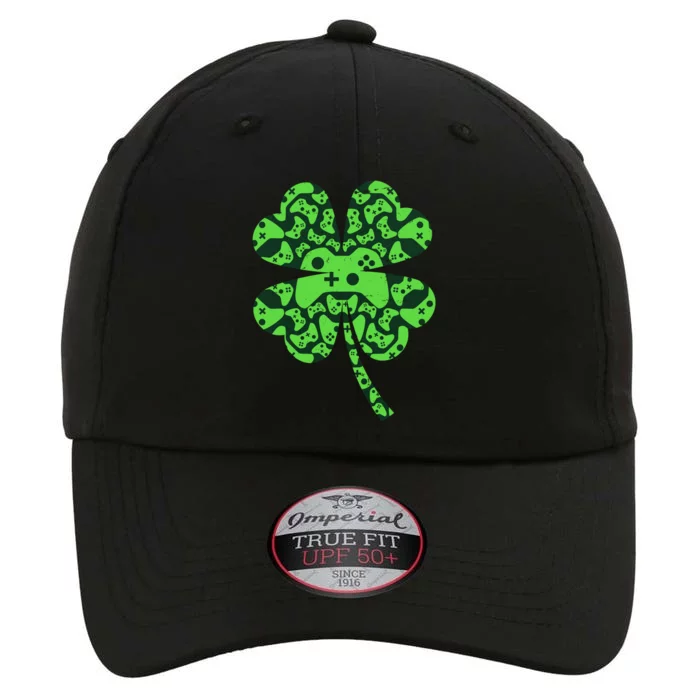 St Patricks Day Shamrock Clover Video Game Controllers Gamer The Original Performance Cap