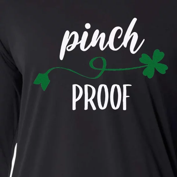 Saint Patrick's Day Pinch Proof Paddy's Day March 17 Design Happy Cute Cooling Performance Long Sleeve Crew