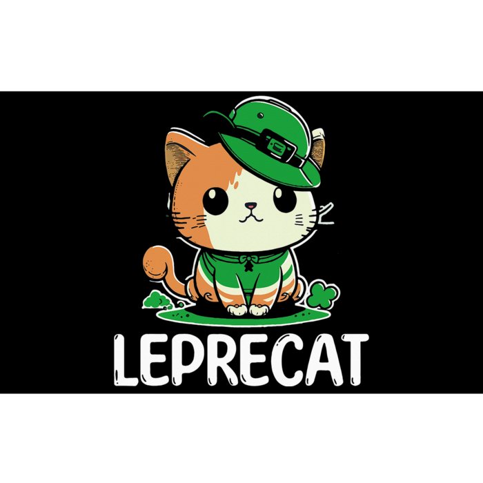 St Patricks Day Parade leprecat Funny irish cat Bumper Sticker