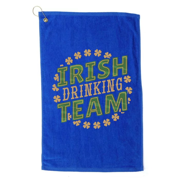 St Patricks Day Irish Ing Team Matching Outfit Gift Platinum Collection Golf Towel