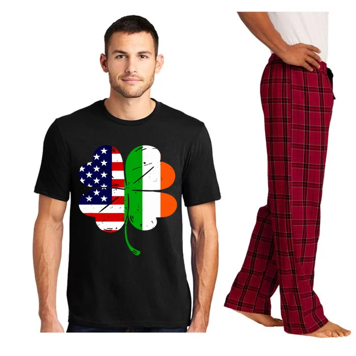 St Patricks Day Irish American Flag Pajama Set