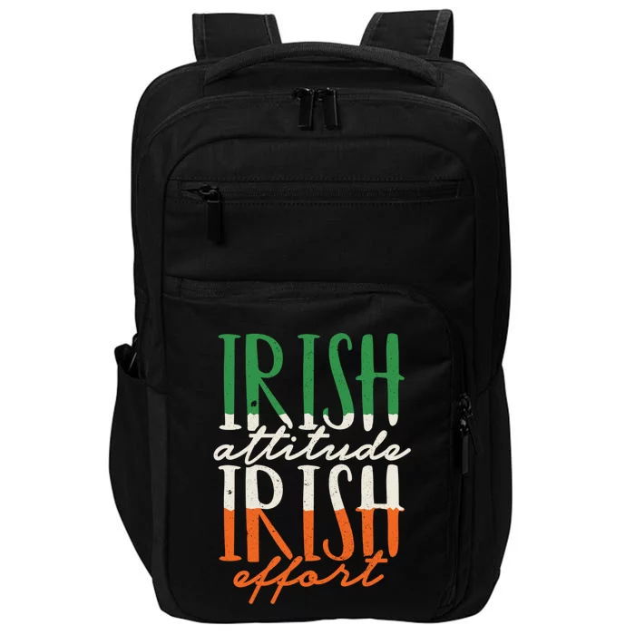 St Patricks Day Catholic School Sports Meaningful Gift Impact Tech Backpack