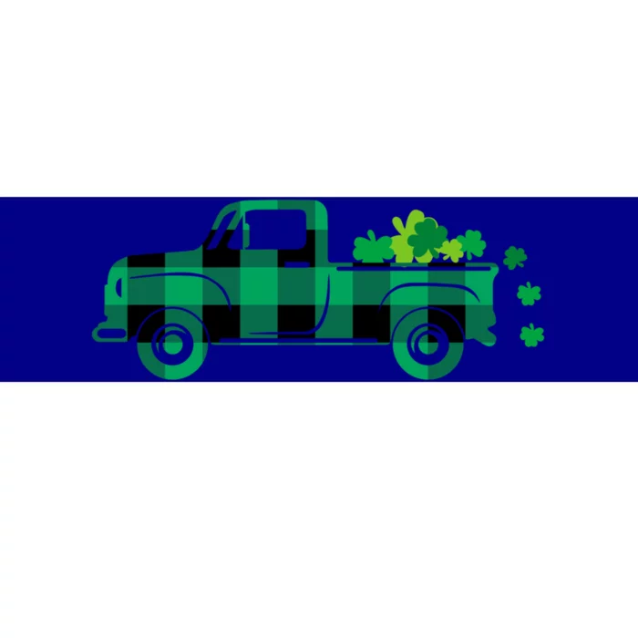 St Patricks Day Irish Truck Driver Luck Of The Irish Truck Gift Bumper Sticker