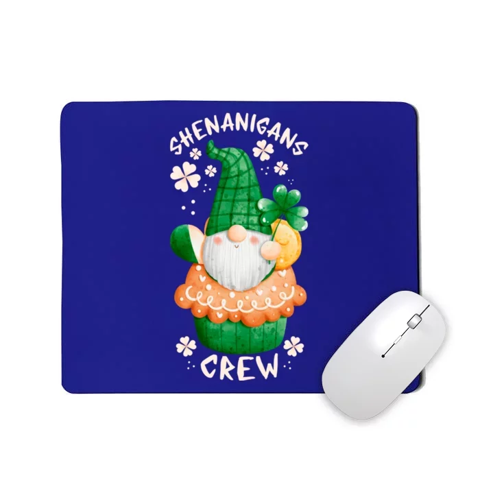 St Patricks Day Little Gnome In Muffin Funny Saying Gift Mousepad