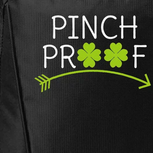 Saint Patrick's Day Pinch Proof Paddy's Day March 17 Design Love Happy City Backpack