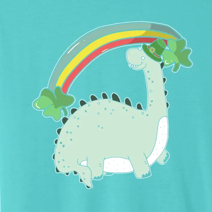 Saint Patrick's Day Irish Shenanigan Dinosaur Lover Dino Gift ChromaSoft Performance T-Shirt