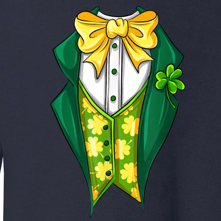 St Patrick's Day Tuxedo Toddler Sweatshirt