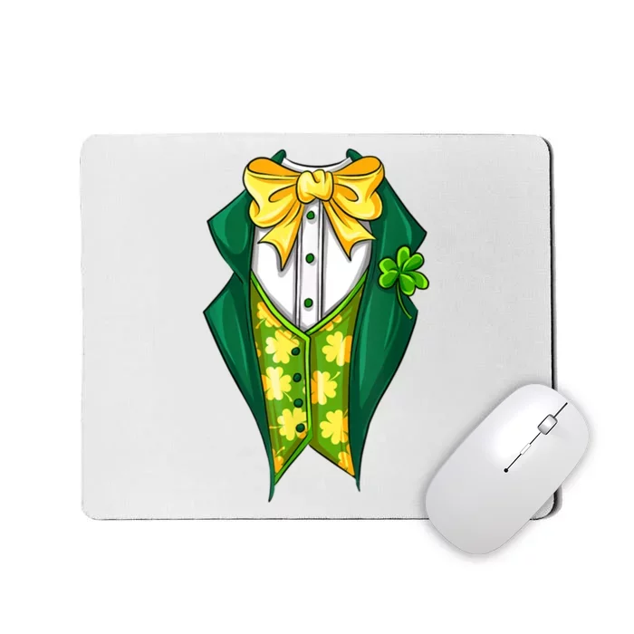 St Patrick's Day Tuxedo Mousepad