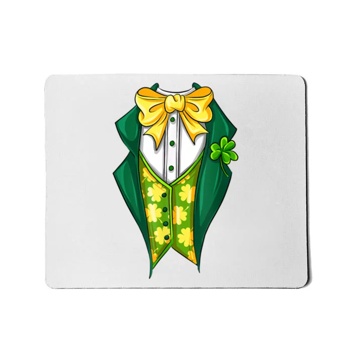 St Patrick's Day Tuxedo Mousepad