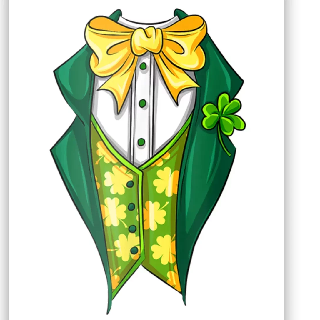 St Patrick's Day Tuxedo Poster