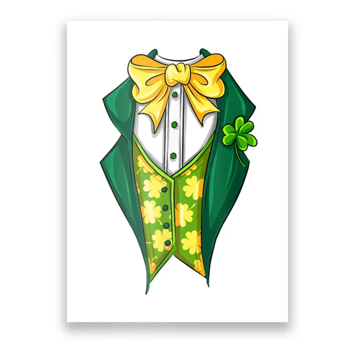 St Patrick's Day Tuxedo Poster