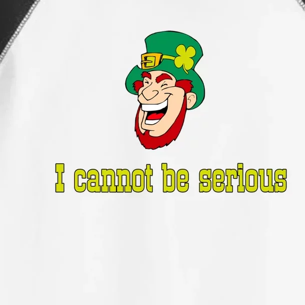 St Patricks Day Cool Gift Funny I Cannot Be Serious Tennis Quote Gift Toddler Fine Jersey T-Shirt