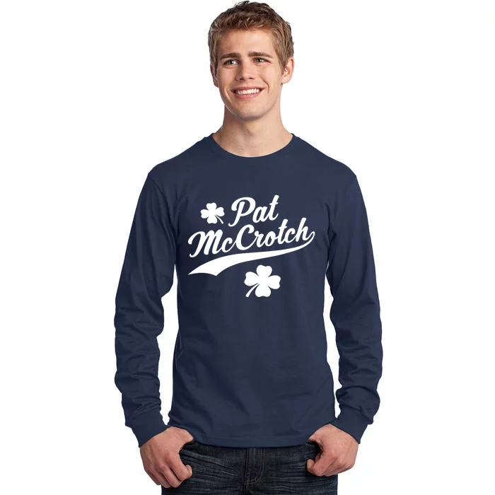 St. Patrick's Day Pat McCrotch Tall Long Sleeve T-Shirt