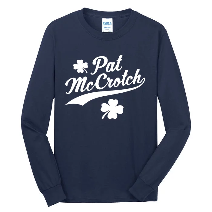 St. Patrick's Day Pat McCrotch Tall Long Sleeve T-Shirt