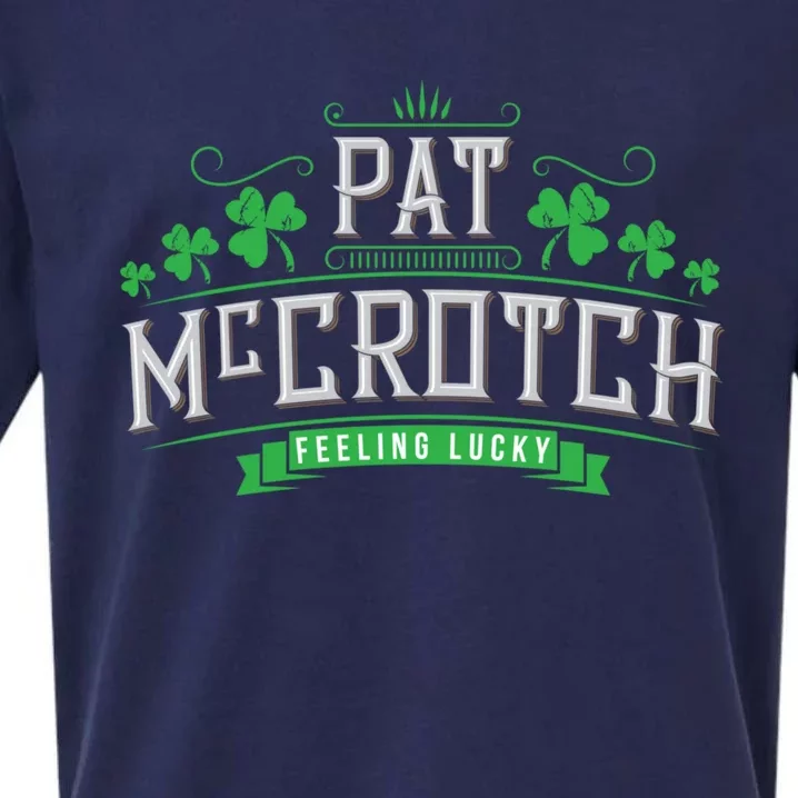 St Patricks Day, Funny St Patricks Day, Pat McCrotch Sueded Cloud Jersey T-Shirt