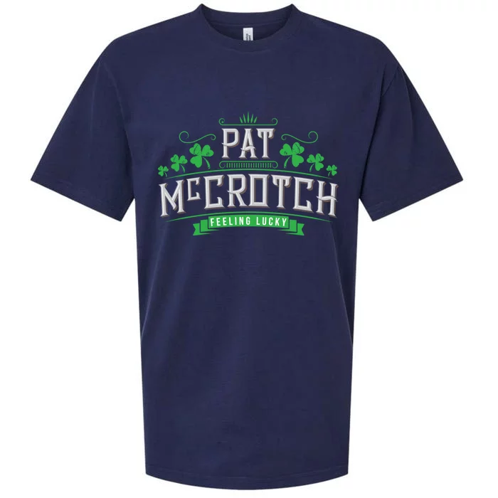 St Patricks Day, Funny St Patricks Day, Pat McCrotch Sueded Cloud Jersey T-Shirt