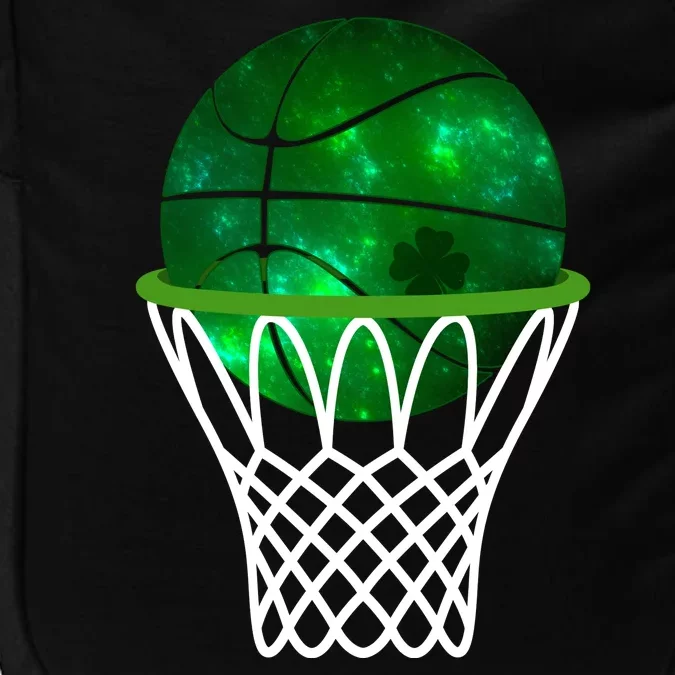 St Patricks Day Shamrock Basketball Irish Impact Tech Backpack