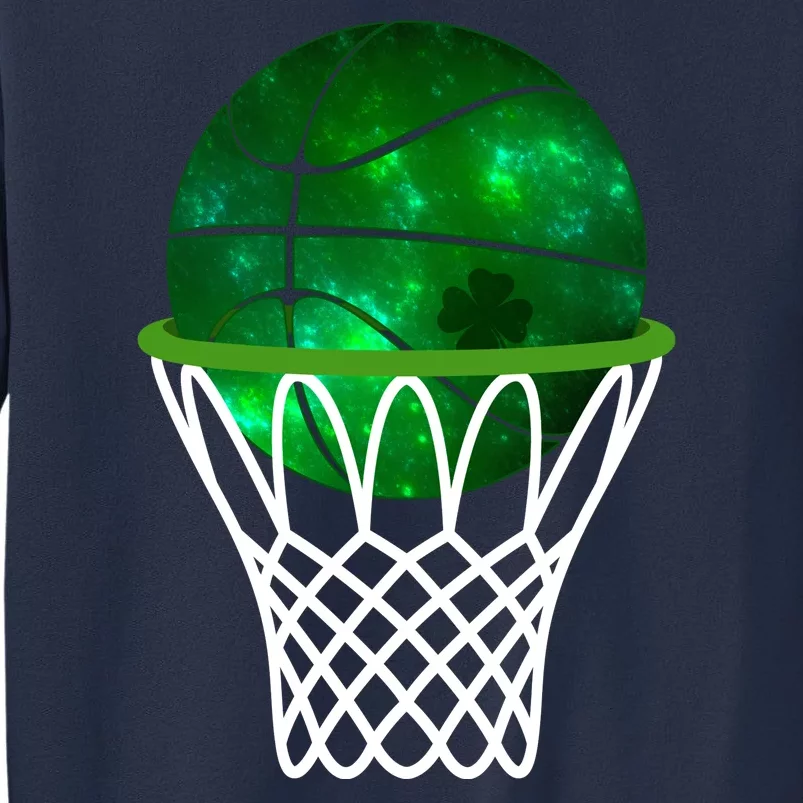 St Patricks Day Shamrock Basketball Irish Sweatshirt