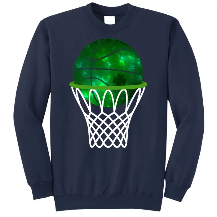 St Patricks Day Shamrock Basketball Irish Sweatshirt