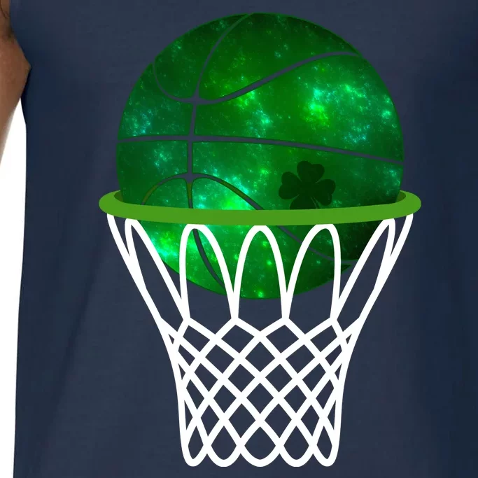 St Patricks Day Shamrock Basketball Irish Comfort Colors® Tank Top