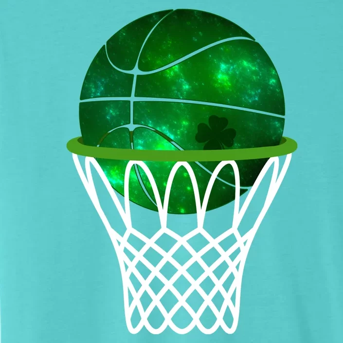 St Patricks Day Shamrock Basketball Irish ChromaSoft Performance T-Shirt