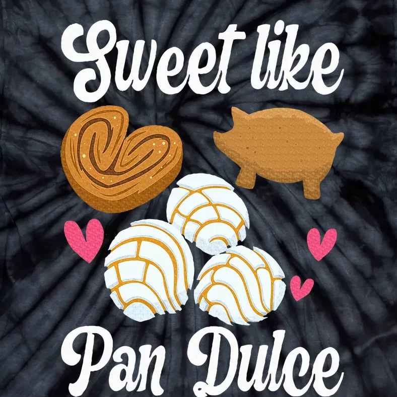 Sweet Pan Dulce Conchas Latina Mexican Mujer Concha Pastry Tie-Dye T-Shirt