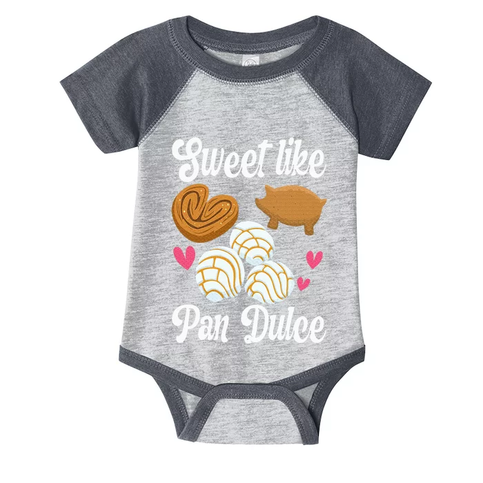 Sweet Pan Dulce Conchas Latina Mexican Mujer Concha Pastry Infant Baby Jersey Bodysuit