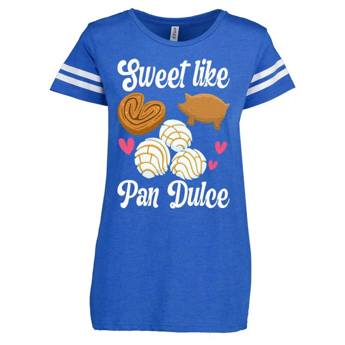 Sweet Pan Dulce Conchas Latina Mexican Mujer Concha Pastry Enza Ladies Jersey Football T-Shirt