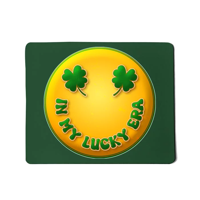 St Patricks Day In My Lucky Era Smiley Emoji Mousepad