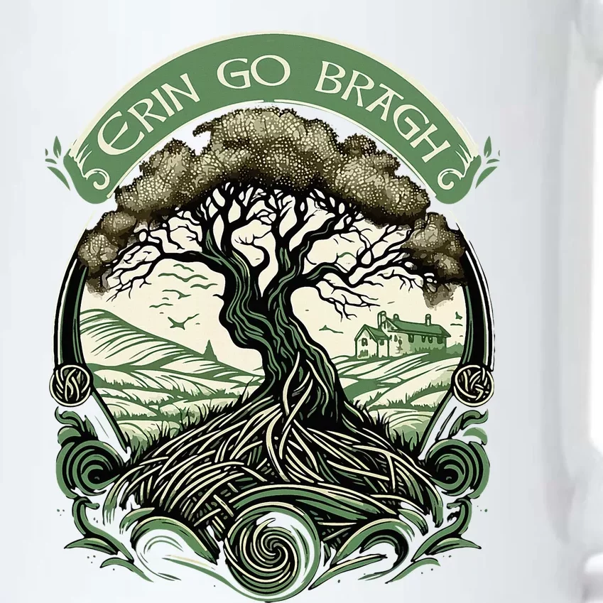 St Patricks Day Irish Pride Apparel Erin Go Bragh Black Color Changing Mug