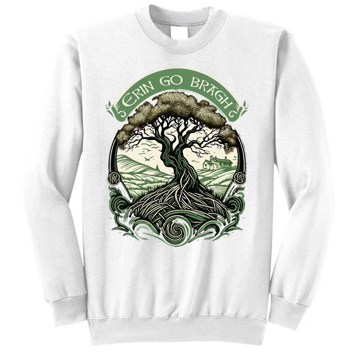 St Patricks Day Irish Pride Apparel Erin Go Bragh Sweatshirt