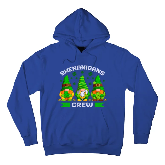 St Patrick's Day Gnomes Shenanigans Crew Gift Hoodie