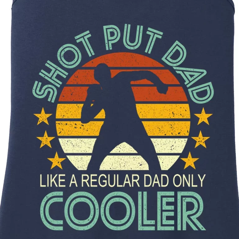 Shot Put Dad Like A Regular Dad Only Cooler Ladies Essential Tank