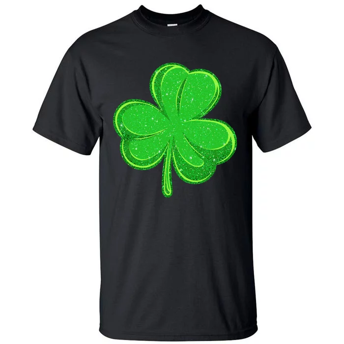 St Patricks Day Irish Lucky Shamrock Green Clover Pattys Day Tall T-Shirt