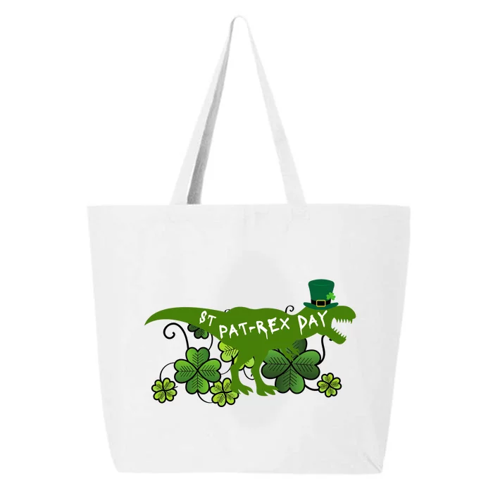 St Patrex Day Funny St Patricks Day 25L Jumbo Tote