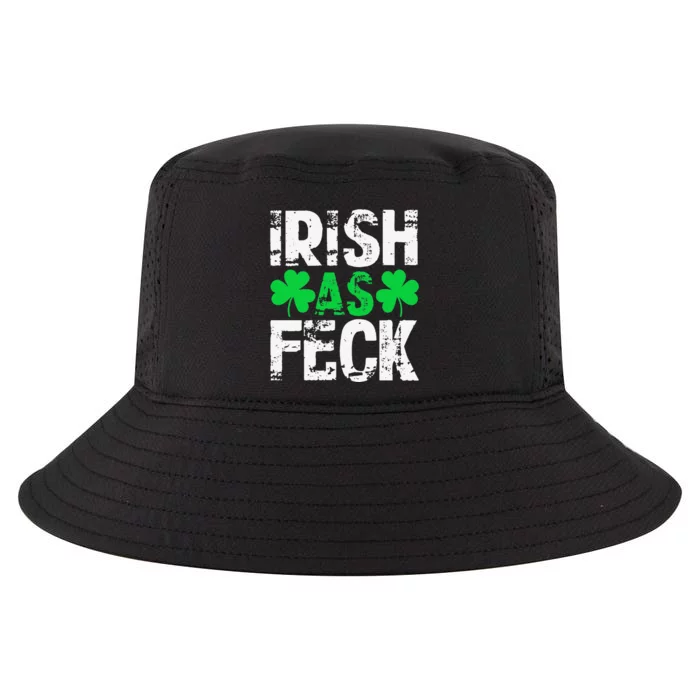 Saint Patrick's Day Lucky Irish As Feck Funny Cool Comfort Performance Bucket Hat