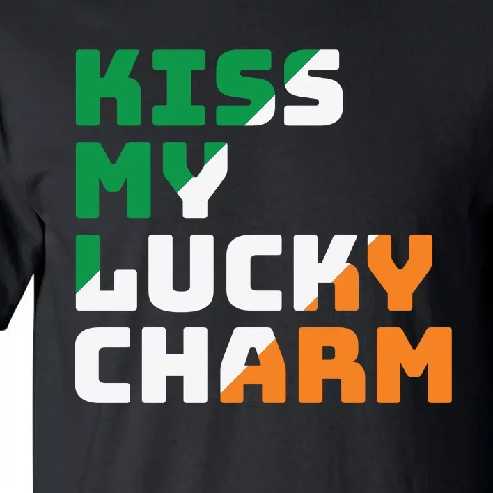 St Patricks Day Kiss My Lucky Charm Tall T-Shirt