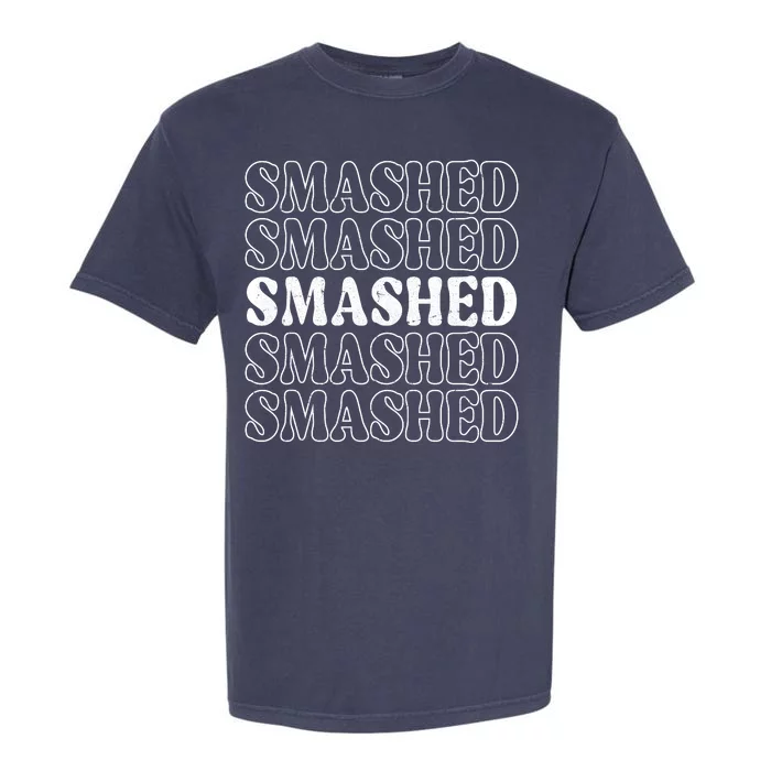 Smashed Party Drunk Retro Garment-Dyed Heavyweight T-Shirt