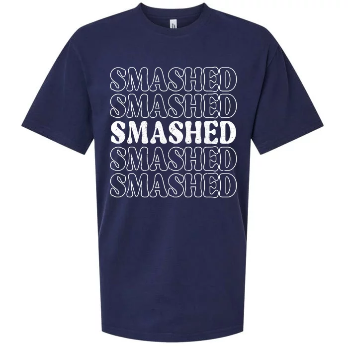 Smashed Party Drunk Retro Sueded Cloud Jersey T-Shirt