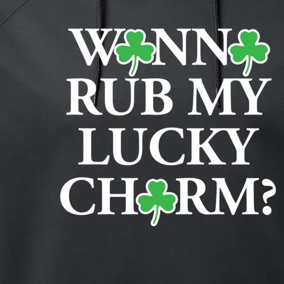 St Patricks Day, Funny St Patricks Day Performance Fleece Hoodie