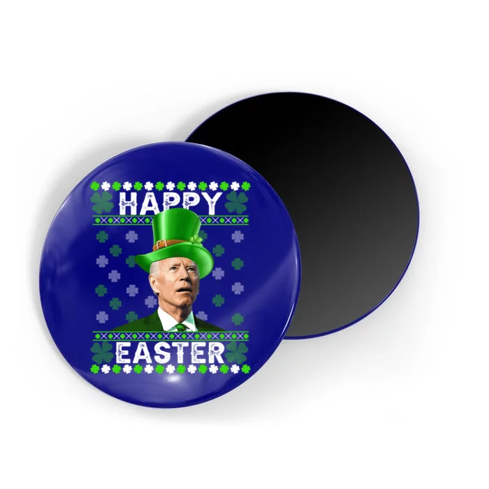 St Patricks Day Funny Joe Happy Easter Leprechaun Biden Gift Magnet