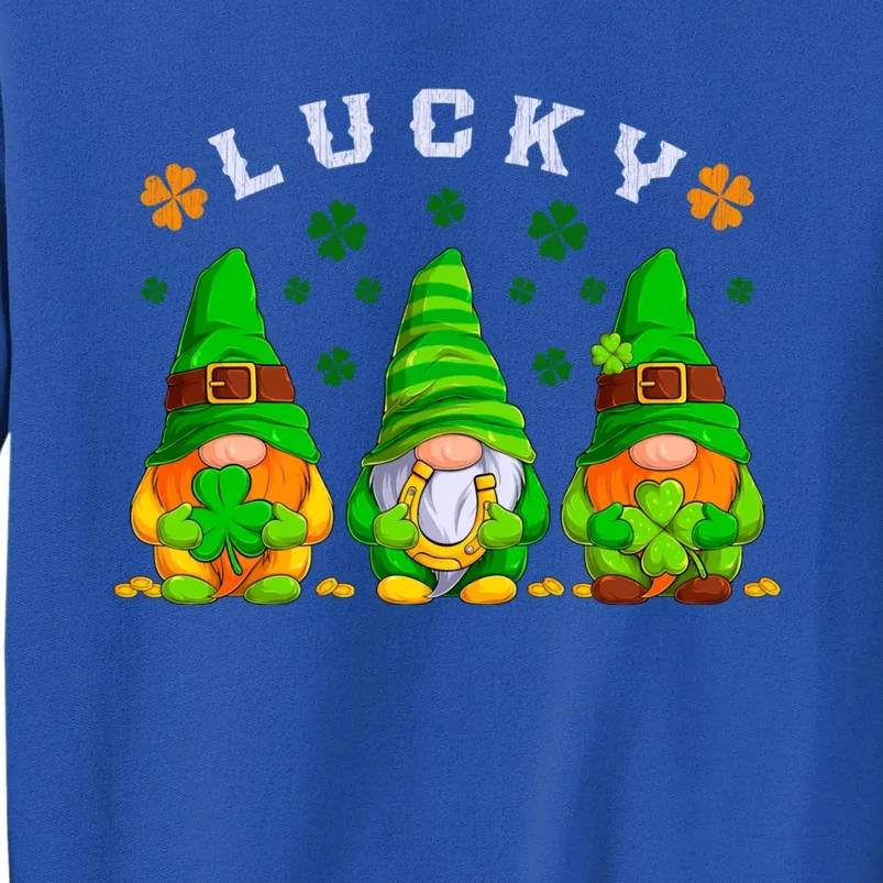 St Patrick's Day Lucky Gnomes Gift Tall Sweatshirt