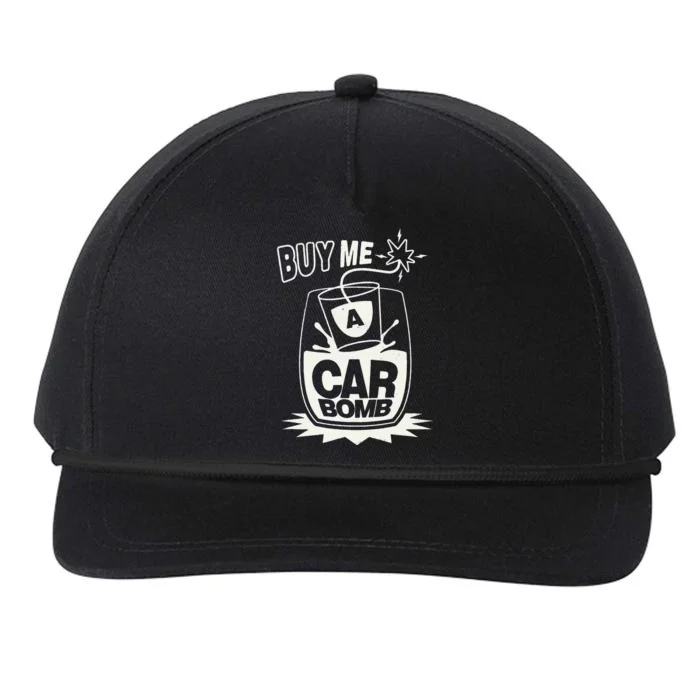 Saint Patrick's Day Car Bomb St.Patrick's Day Snapback Five-Panel Rope Hat